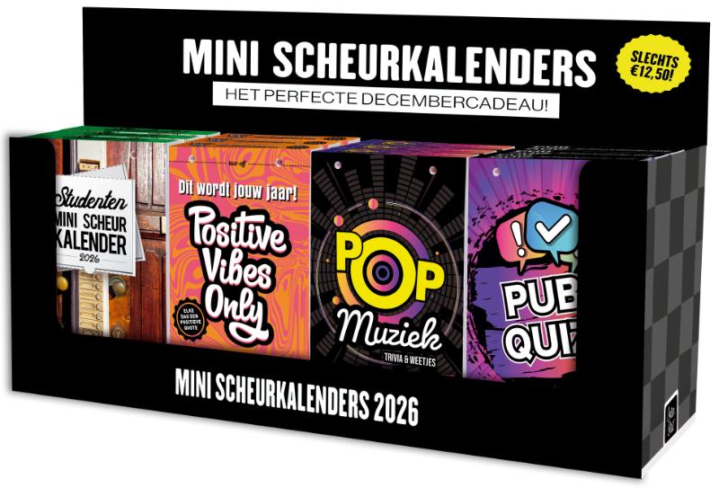 Display mini scheurkalender - 2026