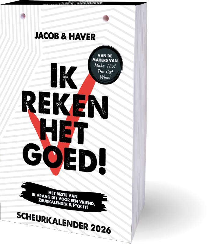 Ik reken het goed scheurkalender - 2026