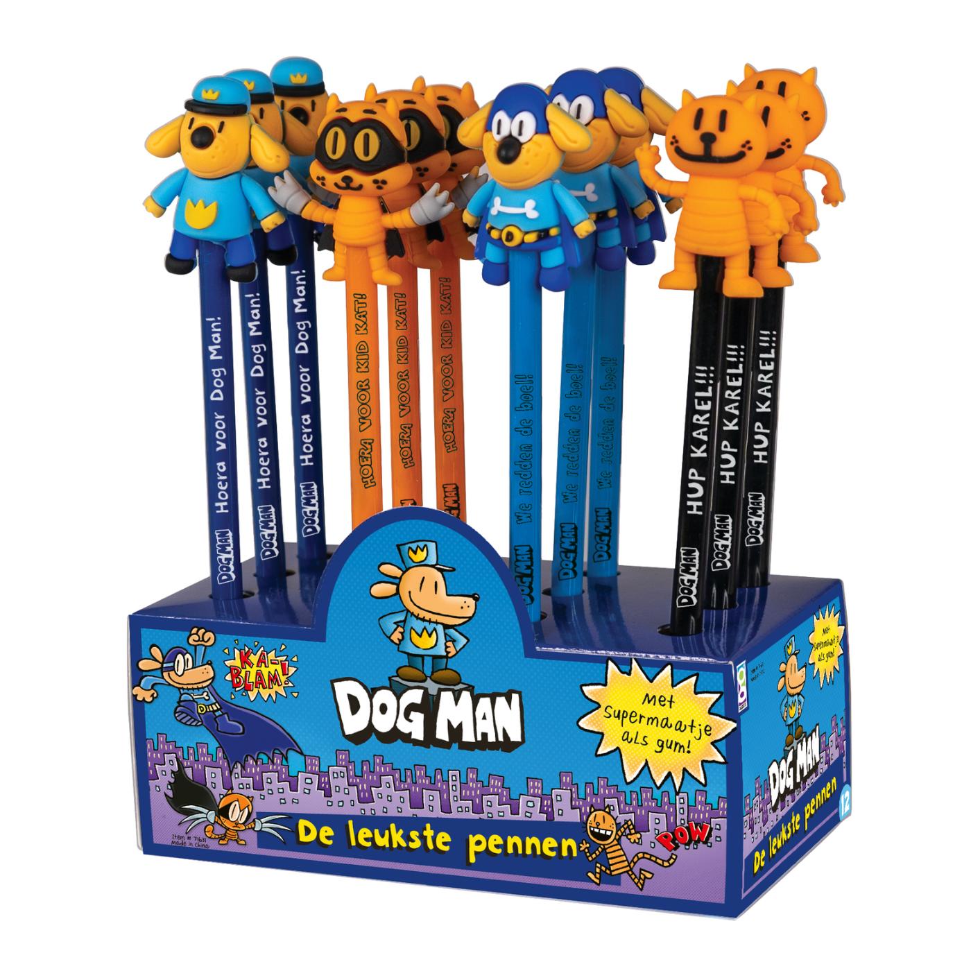 Dog Man 3D-pen Doos 12 exemplaren