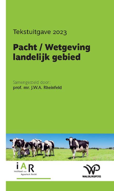 Pacht / Wetgeving landelijk gebied