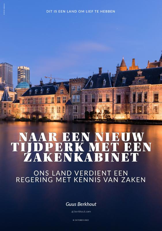 Naar een nieuw tijdperk met een zakenkabinet