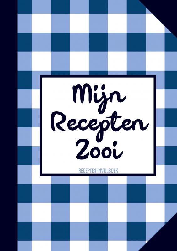 Originele Cadeaus voor Vrouwen en Mannen - Recepten Invulboek / Receptenboek - "Mijn Recepten Zooi"