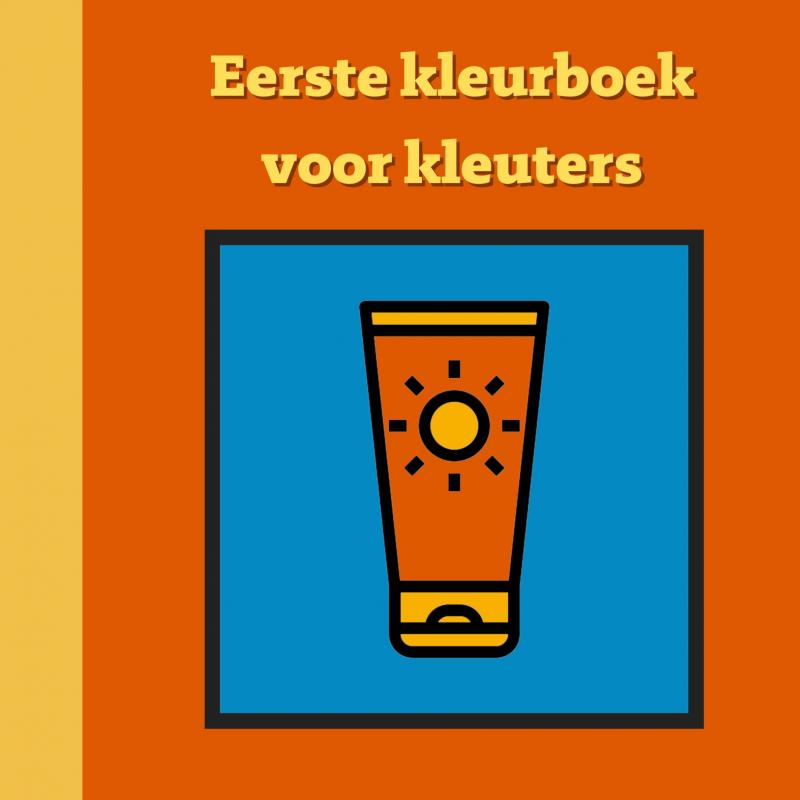 Eerste kleurboek voor kleuters :: Strandvakantie