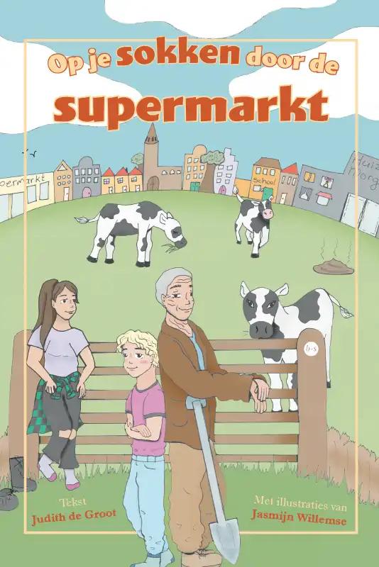 Op je sokken door de supermarkt