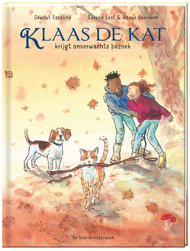 Klaas de kat krijgt onverwachts bezoek