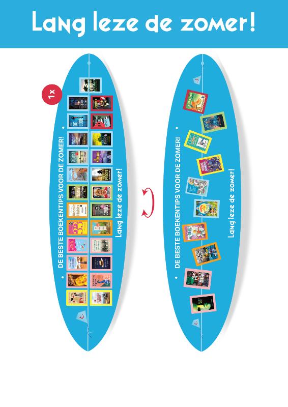 Plafondhanger Surfplank Zomerlezen 2025