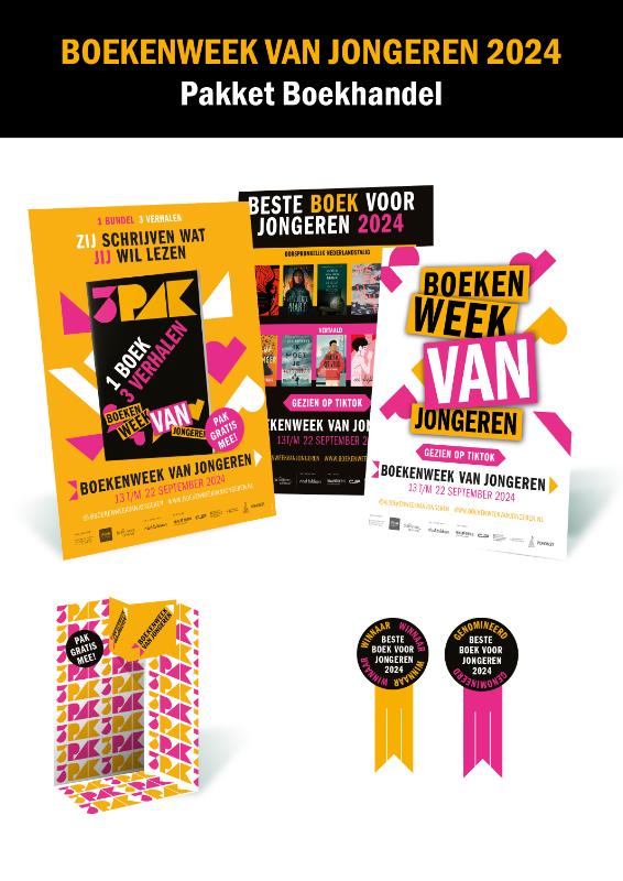 Pakket Boekhandel Boekenweek van Jongeren 2024