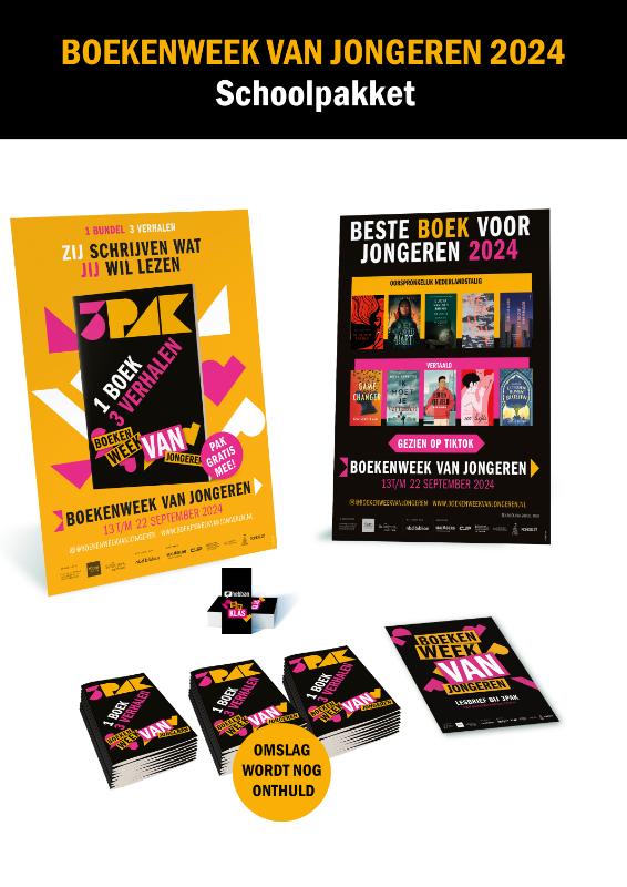3PAK Schoolpakket Boekenweek van Jongeren 2024