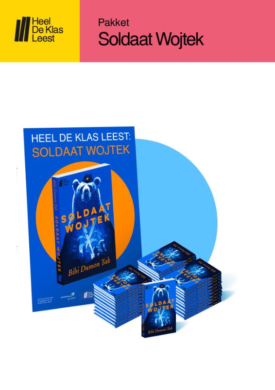 Schoolpakket Heel De Klas Leest 2025 groep 7/8 en VMBO onderbouw : Soldaat Wojtek