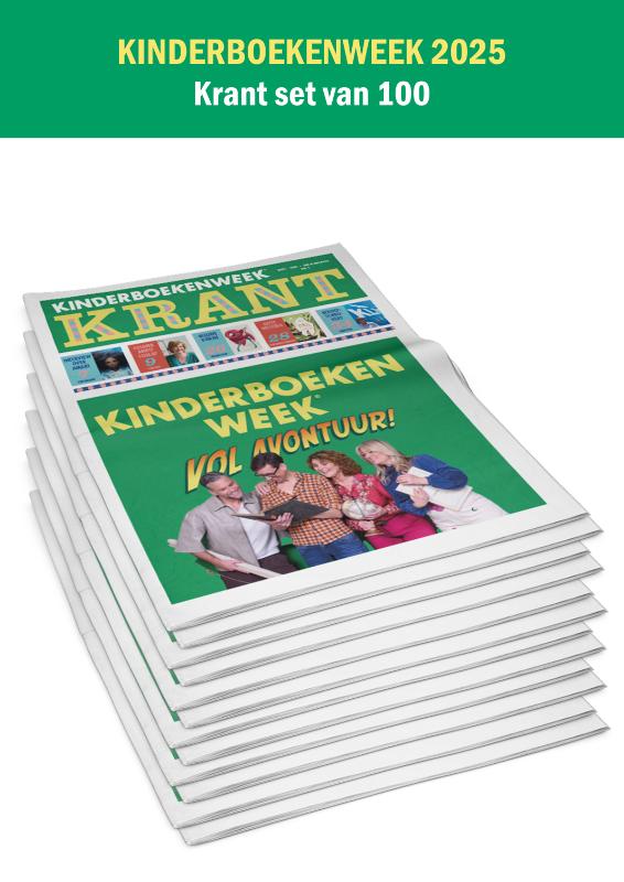 Kinderboekenweekkrant set van 100 ex. Kinderboekenweek 2025