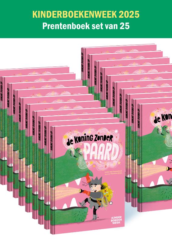 De koning zonder paard - set van 25 ex. Prentenboek Kinderboekenweek 2025