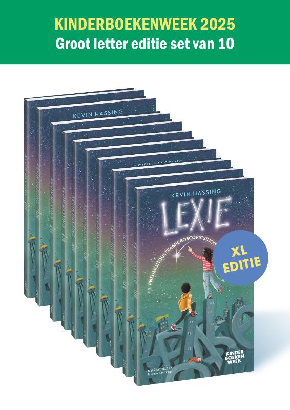 Kinderboekenweekgeschenk XL-editie Lexie - set van 10 ex. Kinderboekenweek 2025
