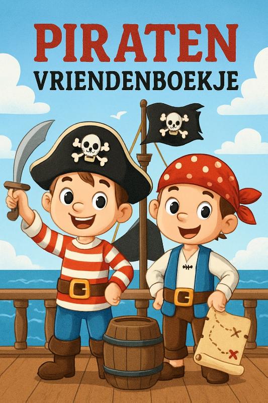 Piraten Vriendenboekje