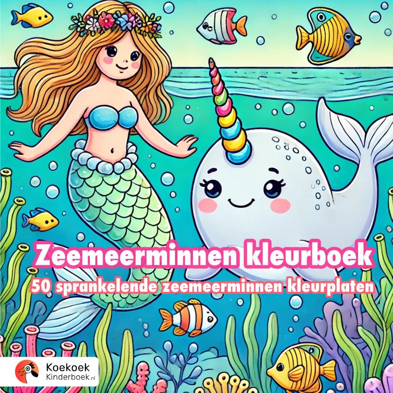Zeemeerminnen Kleurboek