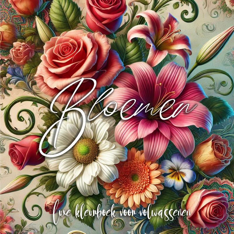 Bloemen Kleurboek voor Volwassenen