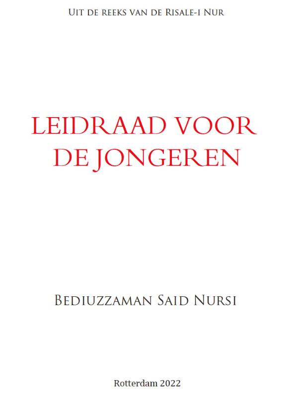Leidraad voor de Jongeren