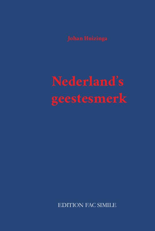Nederland’s geestesmerk
