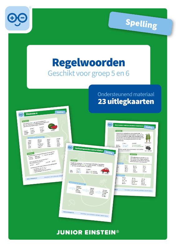 Spelling Ondersteunend Materiaal Regelwoorden groep 5 en 6