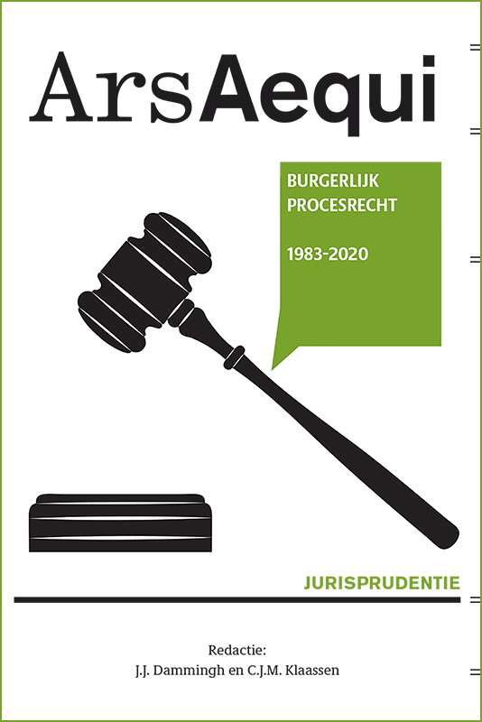 Jurisprudentie Burgerlijk Procesrecht 1983-2020