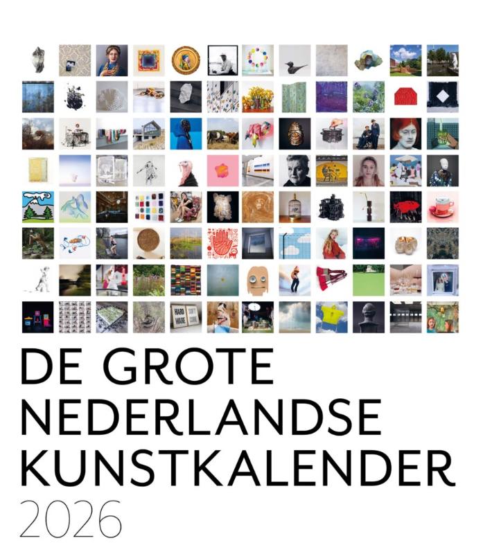 De Grote Nederlandse Kunstkalender 2026