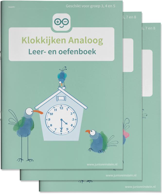 Klokkijken Oefenboeken Analoog en Digitaal