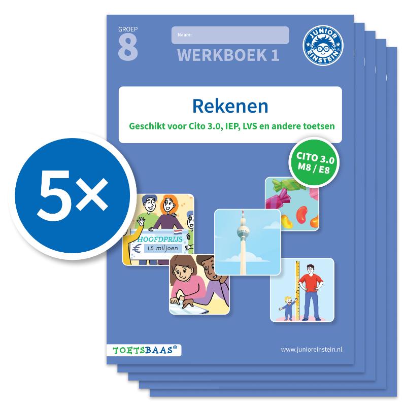Rekenen werkboek 1 (Set van 5)