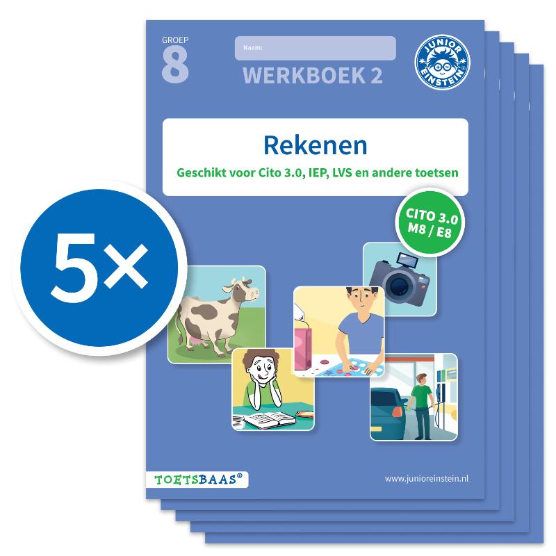 Rekenen werkboek 2 (Set van 5)