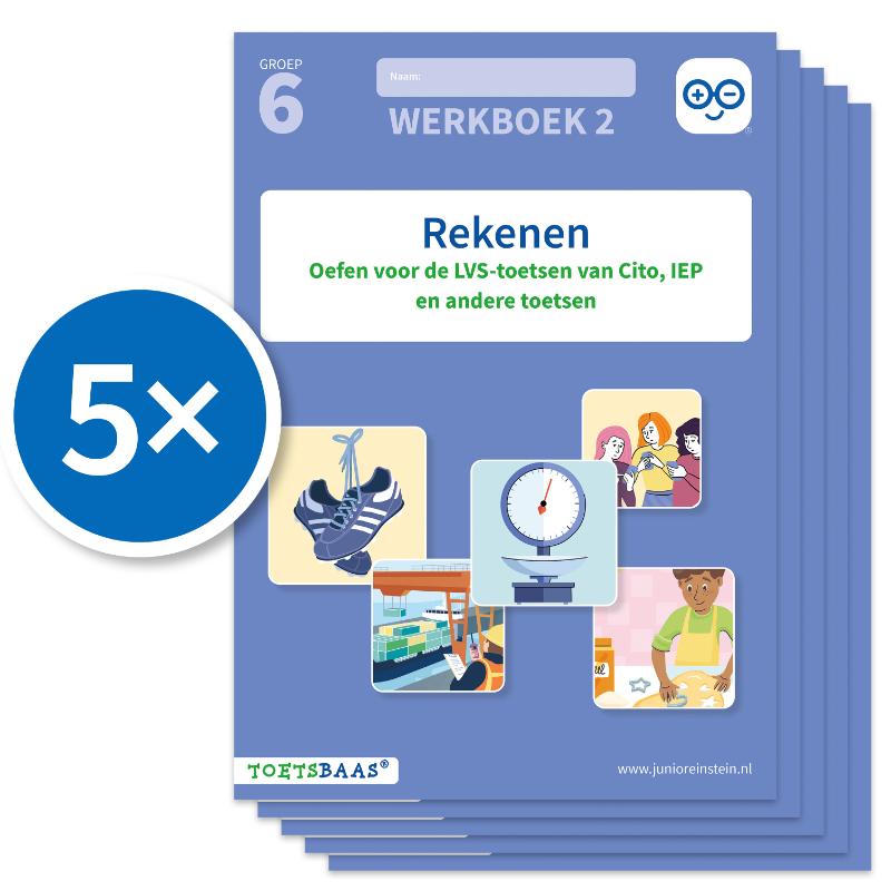 Rekenen werkboek 2 (Set van 5)