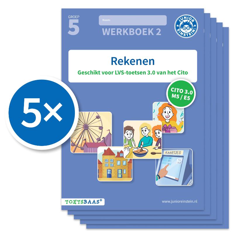 Rekenen werkboek 2 (Set van 5)