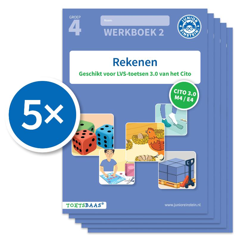 Rekenen werkboek 2 (Set van 5)