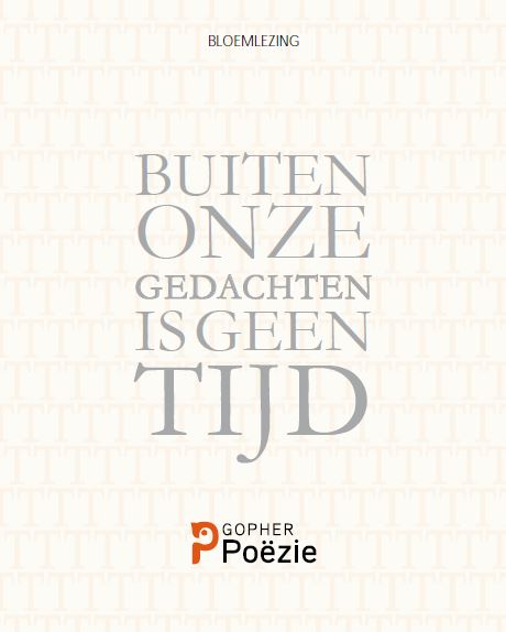 Buiten onze gedachten is geen tijd