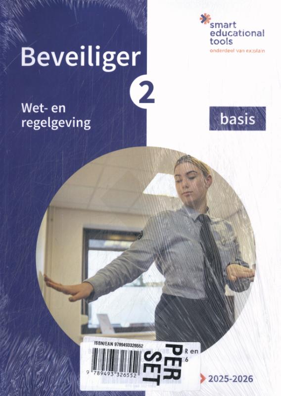 Beveiliger 2: pakket 3 (WRB, VBB, WDR en Smart-e-learning licentie 2 jaar)
