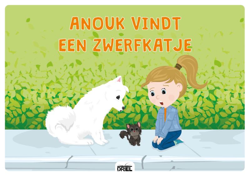 Anouk vindt een katje
