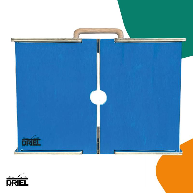 Kamishibai-verteltheater A3 • laguneblauw