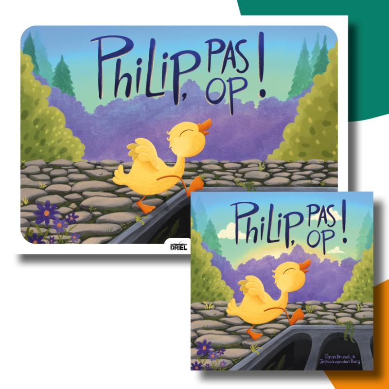 Philip, pas op! Kamishibai vertelplaten + boek