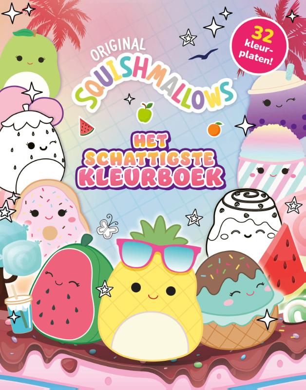 Het officiële Squishmallows kleurboek
