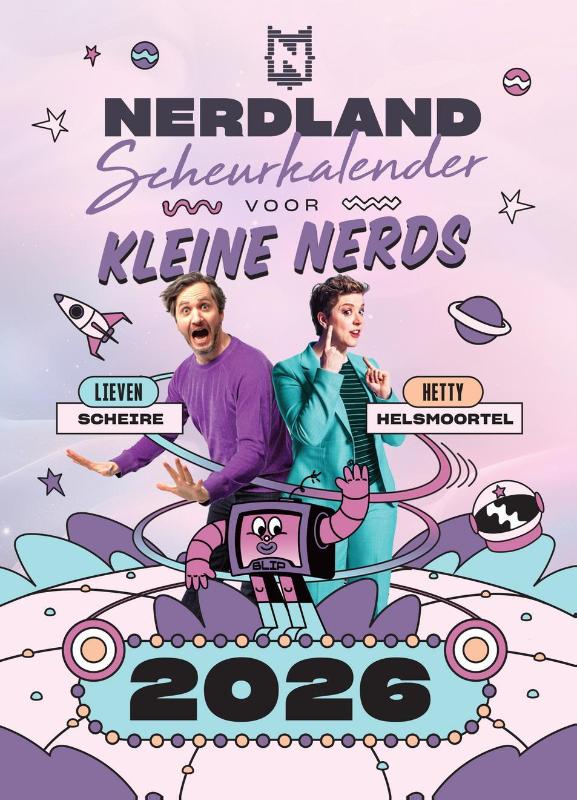 Scheurkalender voor Kleine Nerds 2026