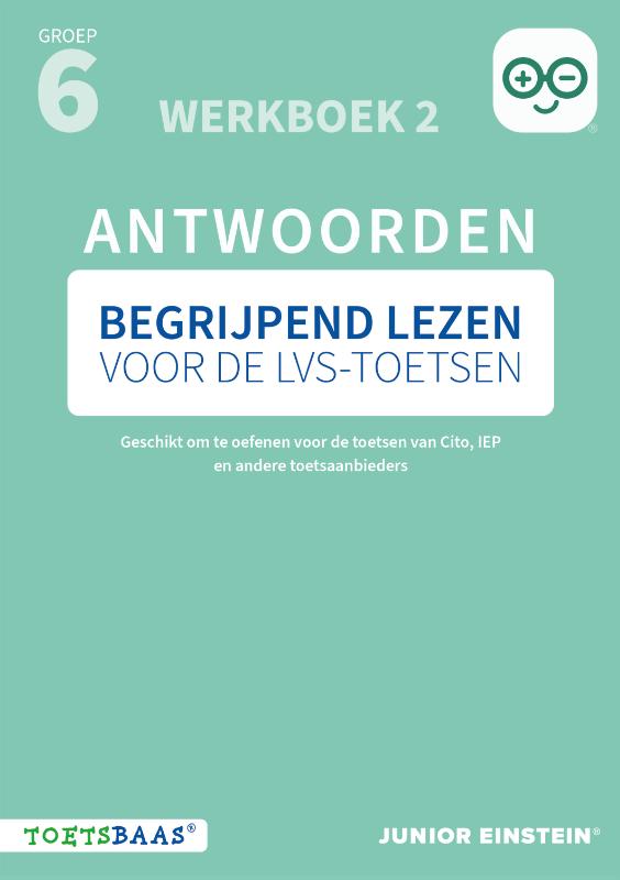 Begrijpend lezen voor de LVS-toetsen - Groep 6 - Antwoordenboek 2 + Online video-uitleg