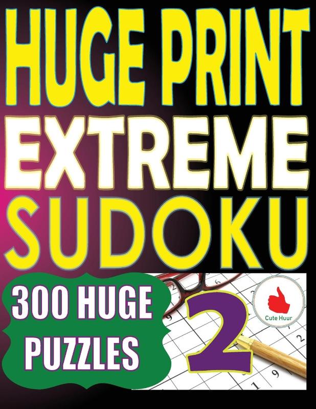 Huge Print Extreme Sudoku 2