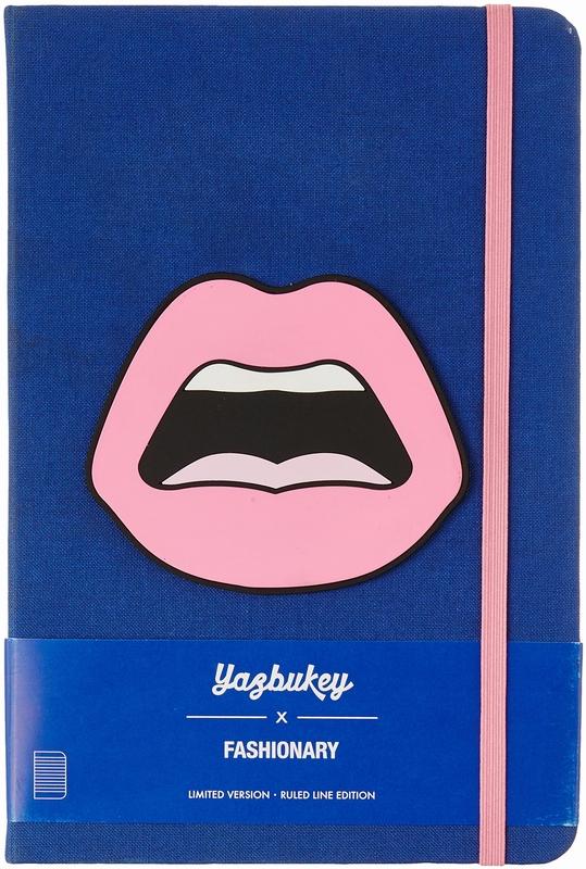 Yazbukey X Fashionary C'est Ahh Pink Ruled Notebook A5