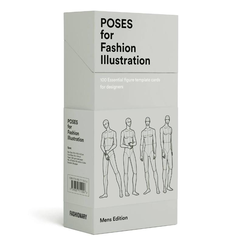 Poses for Fashion Illustration - Mens (Card Box)
