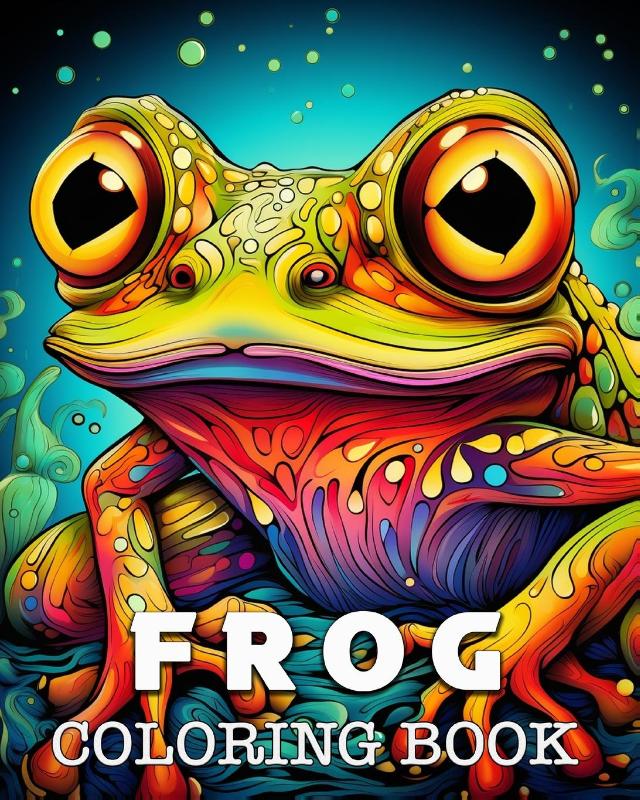 Frog Coloring Book