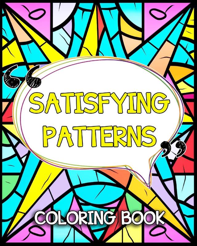 Satisfying Patterns Coloring Book
