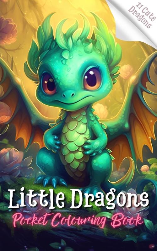 Little Dragons Colouring Book