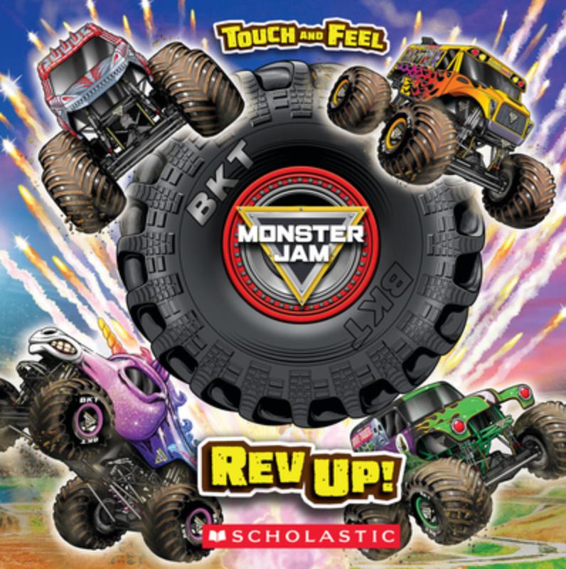 Monster Jam: REV Up! a Touch-And-Feel Book