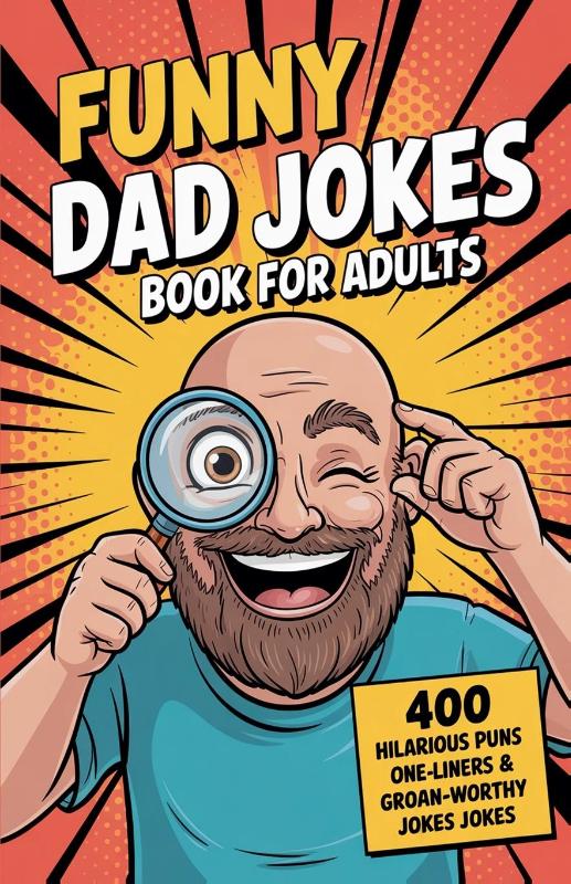 Funny Dad Jokes Book For Adults