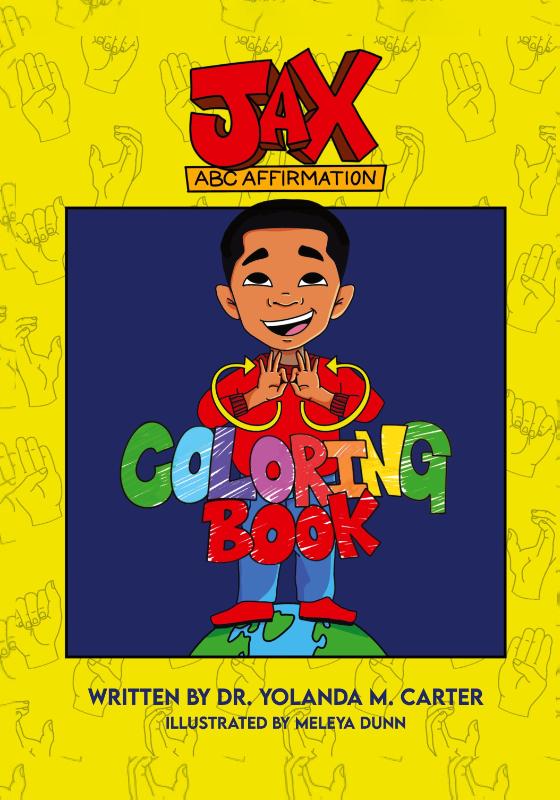 Jax Affirmation Coloring Book