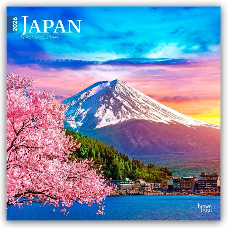 Japan 2026 Square Flap Calendar