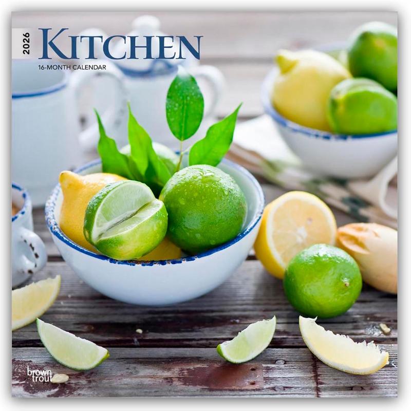 Kitchen 2026 Square Flap Calendar