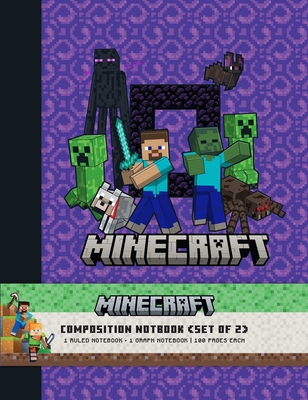 Minecraft Composition Notebook Set (Set of 2)